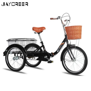 JayCreer 20 Inches Adult Tricycle Trike