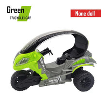 Load image into Gallery viewer, 2.4GHz RC Stunt Spray Three-wheeled Motorcycle Remote Control 5CH Colorful Lighting Electric Car Model Kids Toys Boys Gifts

