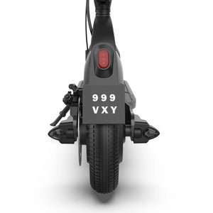 10 Inch Electric Scooter 500W Fold E Scooter 48V 12.5A Adult Scooter Black  56-60km Endurance Band Bluetooth Waterproof