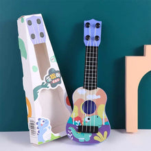 Load image into Gallery viewer, 4 Strings Animal Ukulele Guitar Toy Ukulele Nylon Strings Simulation Ukulele Toy Lightweight Playable Small Guitar Toy
