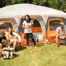 Load image into Gallery viewer, CORE Tent | Large Multi Room Tent for Family with Storage Pockets Camping Accessories | Portable Cabin Huge Tent with Carry Bag
