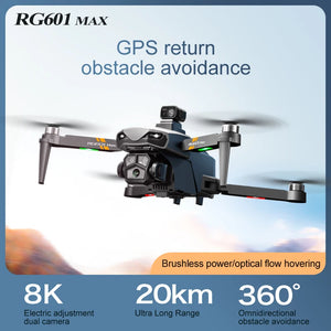 Dual Camera 360° Laser Obstacle Avoidance RC Quadcopter Drone Toy