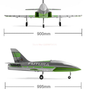 FMS RC Airplane 64mm Future Tomahawk with Flaps