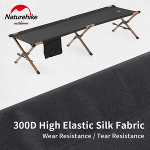 Naturehike Folding Camp Bed Cot Field Bed Outdoor Camping Hiking Sleeping Portable Bearing 150kg Backpacking Travel Single Bed