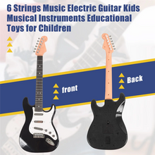 Load image into Gallery viewer, 6 Strings Music Electric Guitar Kids Musical Instruments Educational Toys for Children
