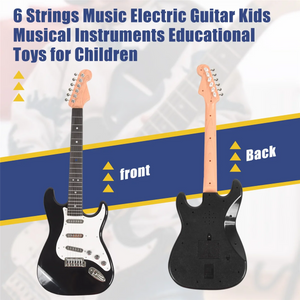 6 Strings Music Electric Guitar Kids Musical Instruments Educational Toys for Children