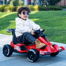 Load image into Gallery viewer, New Children&#39;s Electric Kart Four Wheel Drift Bike Male and Female Baby Bike Scooter
