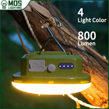 Load image into Gallery viewer, MOSLIGHTING 9000mAh Camping Lantern Strong Portable Flashlights USB Fast Rechargeable Outdoor Super bright Hanging Tent Lighting
