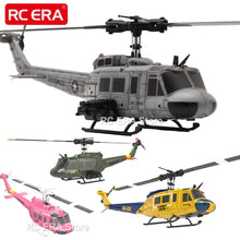 Load image into Gallery viewer, RC ERA C032 UH1 Huey Weathered Marine 6ch RC Helicopter with Optical Flow TOF Auto Stabilized Remote Control Hobby Toys for Boy
