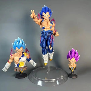 Three Heads Anime Figures PVC Statue Model Action Figurine Gift Toy