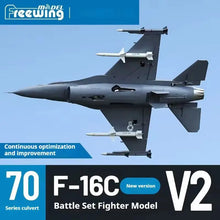 Load image into Gallery viewer, Freewing Rc 70mm Ducted Series F-16 "Warhawk" V2 Version Remote Control Space Model High Altitude Rapid Airplane Toy Gift
