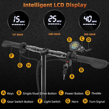 Load image into Gallery viewer, 2600W Powerful Electric Scooter 65km/h 48V 20AH Strong Battery with Seat Electric Skate Electric Scooters for Adults Long Range

