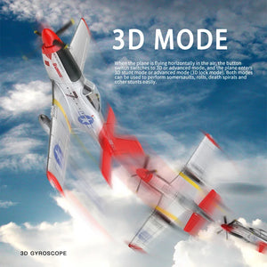 New WLtoys XK A280 RC Airplane P51 Fighter Simulator 2.4G 3D6G Mode