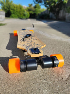 Verreal RS 90 Electric Skateboards & Longboards Dual 4000W 6368 Motors Range 31 Miles/50 Kilometers Top Speed 26MPH/42KMPH