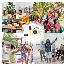 Load image into Gallery viewer, Wireless Speaker Mini Karaoke Machine Mini Karaoke Machine With Microphone Rechargeable Dual Mic Connection Audio Home Speaker
