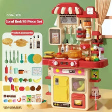 Load image into Gallery viewer, 48PC Children&#39;s Play Home Kitchen Toy Set Simulated
