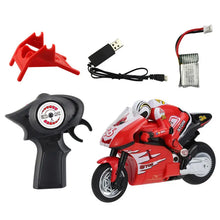 Load image into Gallery viewer, RC Motorcycle Electronic Remote Control Racing Car High Speed Electric Off-Road Car Rechargeable 2.4Ghz Stunt Motorbike For Boys
