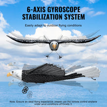 Load image into Gallery viewer, SucceBuy RC Plane Wingspan Eagle Aircraft Fighter 2.4G 2CH with 2 Batteries 6-Axis Glider Airplane Foam Boys Toys for Children
