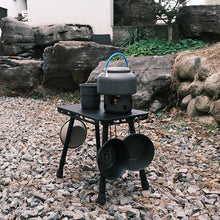 Load image into Gallery viewer, Outdoor Camping Tactical Chair Folding Stool Lightweight Pony Stool Portable Fishing Aluminium Stool with Storage Bag
