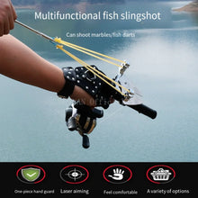 Load image into Gallery viewer, Big Power High-precision Fishing Slingshot With Laser Outdoor Hunting Catapult Outdoors Fishing Compound Bow Fishing Tools
