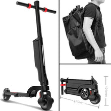 Load image into Gallery viewer, USA Stock Folding HX X6 Electric Skateboard scooter Bicycle Foldable Kick Scooter 36V 5Ah Escooter mini scooter 10kg
