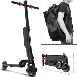 USA Stock Folding HX X6 Electric Skateboard scooter Bicycle Foldable Kick Scooter 36V 5Ah Escooter mini scooter 10kg