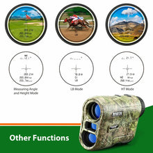 Load image into Gallery viewer, BOBLOV NK-1000 Waterproof Hunting Rangefinder 6.5X Magnification Flag-locking Range Finder Laser Distance Meter for Golf Sport
