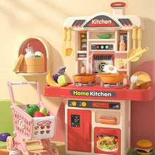 Load image into Gallery viewer, Children Play House Toy Simulation Kitchen Table with Sound Kids
