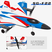 Load image into Gallery viewer, SG-F22 4K RC Airplane 3D Stunt Plane Model 2.4G Remote Control Fighter Glider Electric Rc Aircraft Toys For Children Adults
