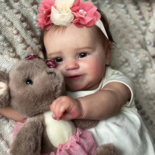 Load image into Gallery viewer, Full Vinyl Body Girl Waterproof Reborn Doll Maddie Hand-Detailed
