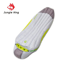 Load image into Gallery viewer, JUNGLEKING Ultralight Mummy Duck Down Sleeping Bag Outdoor Backpacking Camping Hiking Travel Spring Summer Autumn WinterPortable
