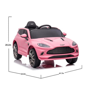 12V Dual-drive remote control electric Kid Ride On Car,Battery Powered Kids Ride-on Car pink, 4 Wheels Children toys vehicle,LED