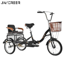 Load image into Gallery viewer, JayCreer 16 Inches Adult Tricycle Trike
