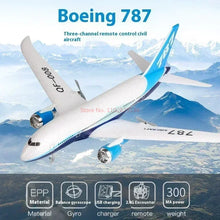 Load image into Gallery viewer, RC Boeing 787 Glider Qf008 2.4G Electric Remote Control Plane
