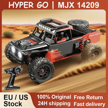 Load image into Gallery viewer, Hyper Go MJX 14209 75km/h Brushless 1/14 RC Car 2.4G Remote Control 4WD Off-road Racing RC Truck Electric Hobby Toy

