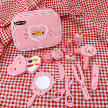 Load image into Gallery viewer, Girl Make Up Set Dressing Table Cosmetics Toys Birthday Gift
