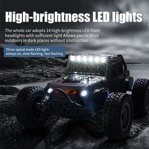 Fast Rc Cars 50km/h 1/16 Off Road 4 Wheel Drive with LED