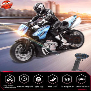 2.4G High radio controlled RC Motorcycle Speed  Stunt