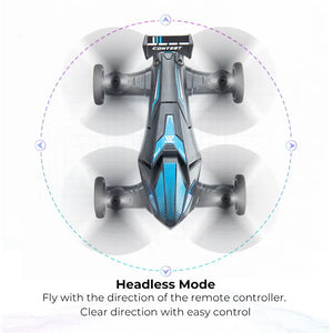 Remote Control Car  Mini Four-Axis Tumbling Aircraft Light Unmanned Vehicle Toy