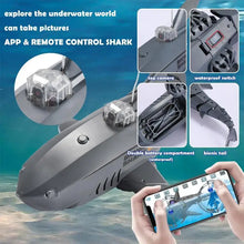 Load image into Gallery viewer, Rc Submarine With 480p Camera Underwater Boat Toy
