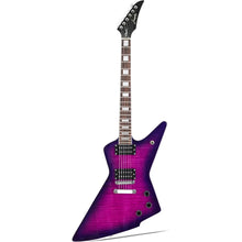 Load image into Gallery viewer, Stainless Steel and Ball End Frets Electric Guitars Rosewood Fretboard(Purple Color) Travel Guitar Kit Mahogany Guitar Body V
