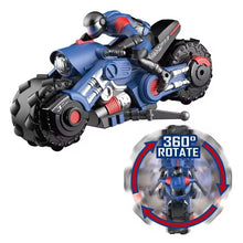 Load image into Gallery viewer, 1: 10 Remote-controlled 3D Stunts Rc Motorcycle Remote-controlled Car Rotation Drift Racing Children's Electric Motorcycle Toys
