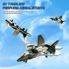 Load image into Gallery viewer, L0712 RC Plane 2.4G Remote Control Aircraft Gravity Sensing Helicopter Glider with Light EPP Foam Fighters for Boys Children
