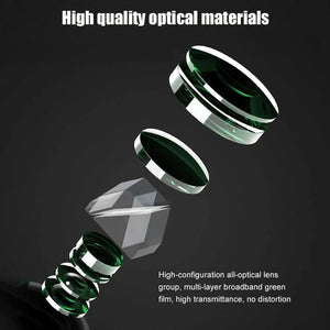 10-380X100 Zoom Binoculars High Power HD Binoculars BAK4 Prism for Bird Watching, Hunting, Hiking, Travelling