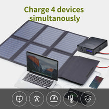 Load image into Gallery viewer, ALLPOWERS Solar Powerbank 41600mAh 200W Portable Powerstation with Solarpanel 60W，DC,USB,USB-C Output  for Camping Laptop Iphone
