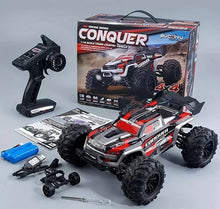 Load image into Gallery viewer, "1:16 4WD RC Car (50km/h): LED Lights, Off-road High-Speed Drift. For Boys &amp; Off-road Fans. Monster Truck Toy
