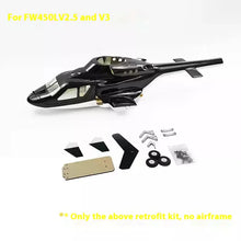 Load image into Gallery viewer, Flywing 470 Flying Wolf Real Machine Remote Control Model Helicopter H1 ACE H2 Flight Control GPS Self Stability One Click Retur
