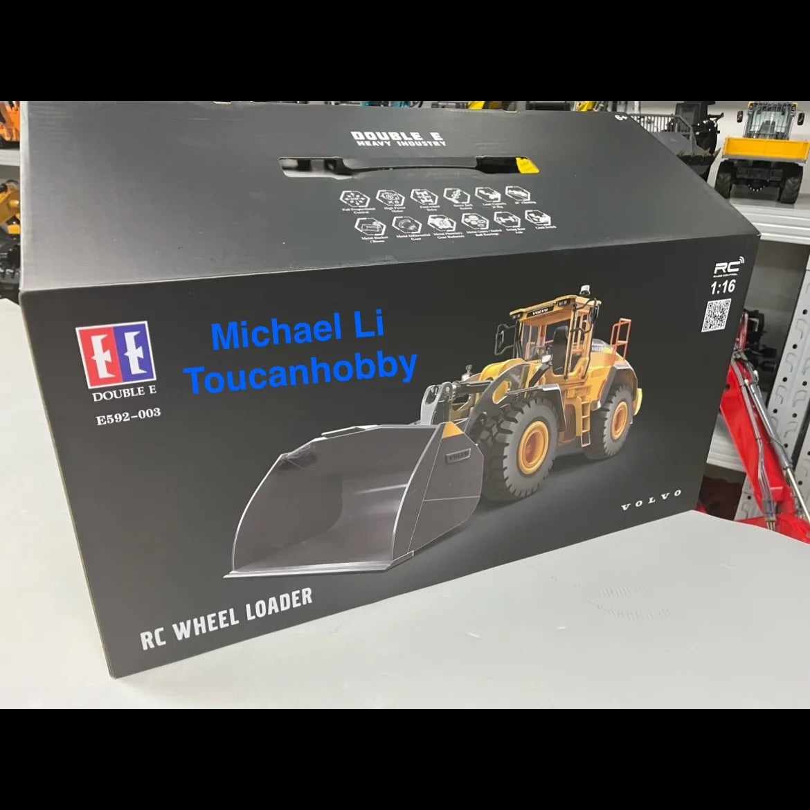 Electric Loader Remote Control Truck Sound Rotation – Crazy RC Toys