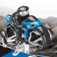 Load image into Gallery viewer, Amphibious Land Air RC Flying Motorcycle 2 Mode Stunt Drone 4 Axis Remote Control Bike Quadcopter Aircraft Toy for Kids Gift
