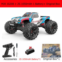 Load image into Gallery viewer, MJX 16208 V2.0 1/16 Rc Cars 4WD Off-Road Racing Truck Brushless 2.4g RC Cars
